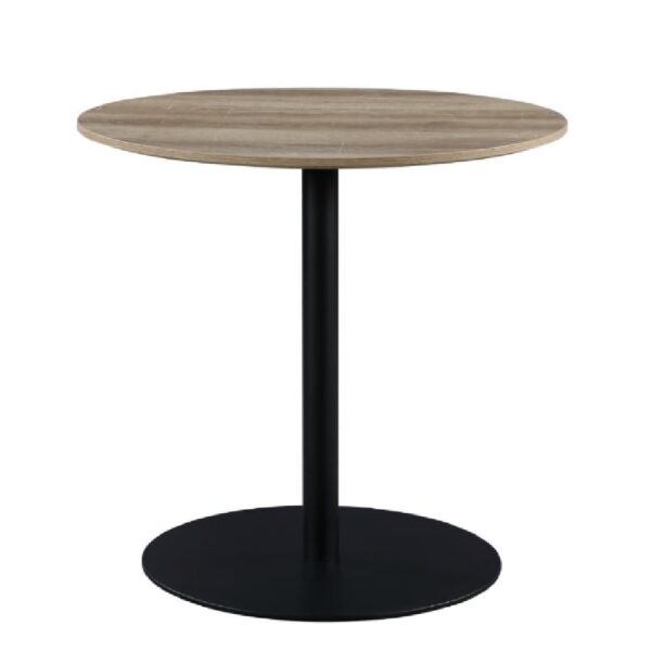 Malone Small Wooden Round Dining Table In Oak